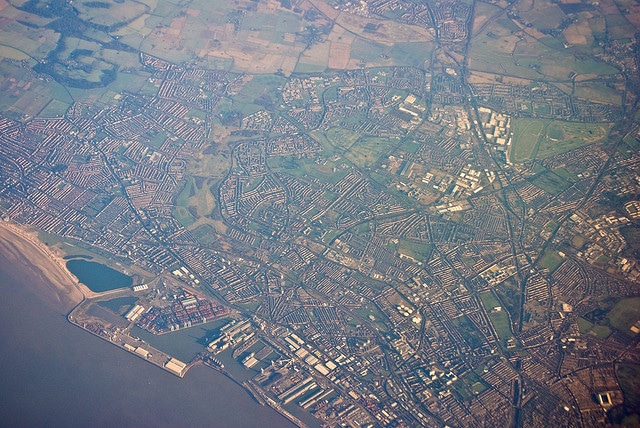 Seaforth Docks and Crosby, Merseyside